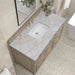 James Martin Lorelai 48" Single Vanity in Whitewashed Oak With Victorian Silver Silestone Top