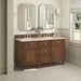James Martin Lorelai 60" Double Vanity Corner View