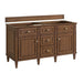 James Martin Lorelai 60" Double Vanity in Mid Century Walnut Cabinet Only