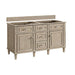 James Martin Lorelai 60" Double Vanity in Whitewashed Oak Cabinet Only
