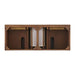 James Martin Lorelai 60 Inch Double Vanity in Mid Century Walnut Top View