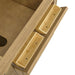 James Martin Lorelai 72" Double Vanity in Light Natural Oak Two Tip Out Drawers
