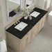 James Martin Lorelai 72" Double Vanity in Whitewashed Oak With Phantome Eclos Top