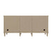 James Martin Lorelai 72 Inch Double Vanity in Whitewashed Oak Back View