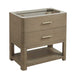 James Martin Lucian 36" Double Vanity in Pebble Oak Cabinet Only