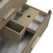 James Martin Lucian 36 Inch Double Vanity in Pebble Oak With Drawer Boxes Feature English Dovetail Joinery