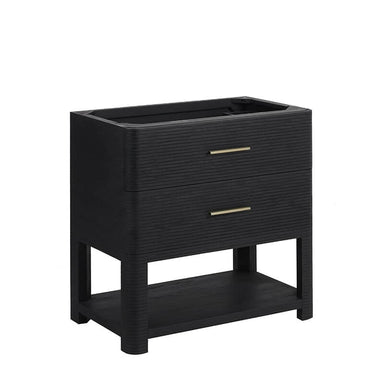 James Martin Lucian 36" Single Vanity Carbon Oak Cabinet Only