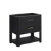 James Martin Lucian 36" Single Vanity Carbon Oak Cabinet Only