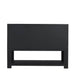James Martin Lucian 48 Inch Single Vanity in Carbon Oak Back View