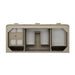 James Martin Lucian 48 Inch Single Vanity in Pebble Oak Top View