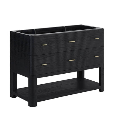 James Martin Lucian 48" Single Vanity in Carbon Oak Cabinet Only
