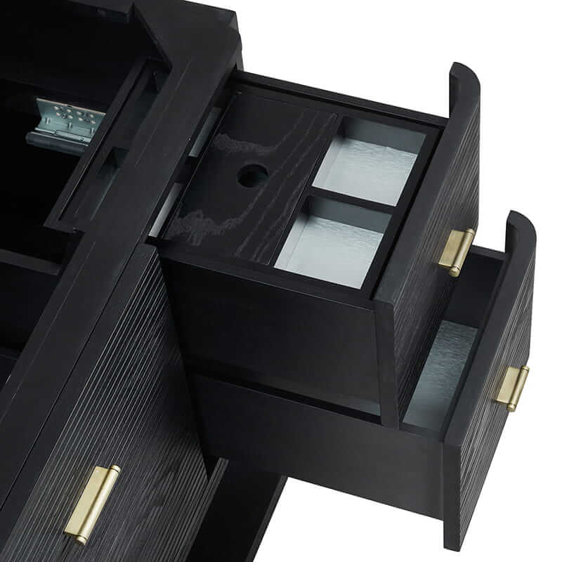 James Martin Lucian 48" Single Vanity in Carbon Oak With Premium Undermount Drawer Glides