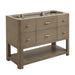 James Martin Lucian 48" Single Vanity in Pebble Oak Cabinet Only