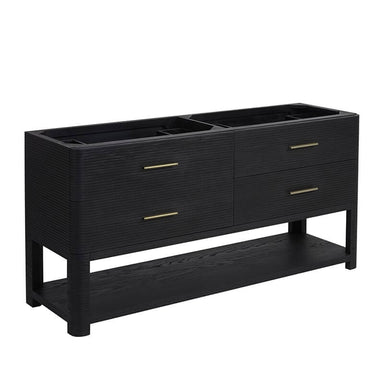 James Martin Lucian 72" Double Vanity in Carbon Oak Cabinet Only