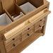 James Martin Malibu 36" Single Vanity Amber Birch Tip Out Drawer