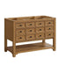 James Martin Malibu 48 Inch Single Vanity Amber Birch Corner View