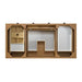 James Martin Malibu 48 Inch Single Vanity Amber Birch Top View