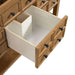 James Martin Malibu 60 Single Vanity Amber Birch Closed Up Drawer