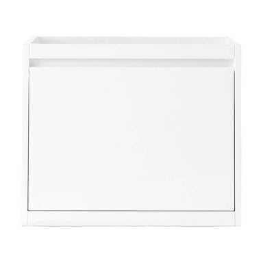 James Martin Mantova 23.6 Inch Single Vanity in Glossy White Without Base Cabinet Only
