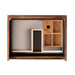 James Martin Mantova 23.6" Single Vanity in Mid Century Walnut Top View