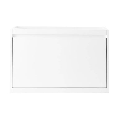 James Martin Mantova 31.5" Single Vanity in Glossy White Without Base Cabinet Only