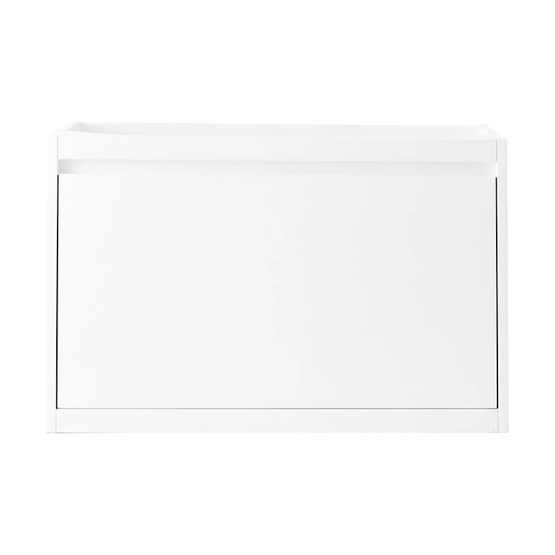 James Martin Mantova 31.5" Single Vanity in Glossy White Without Base Cabinet Only