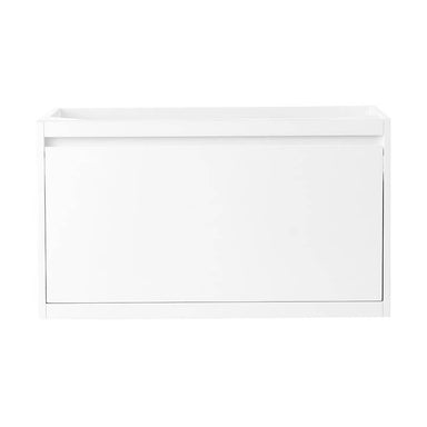 James Martin Mantova 35.4" Single Vanity in Glossy White Without Base Cabinet Only