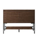 James Martin Mantova 47.3" Inch Single Vanity in Mid Century Walnut With Matte Black Base Cabinet Only