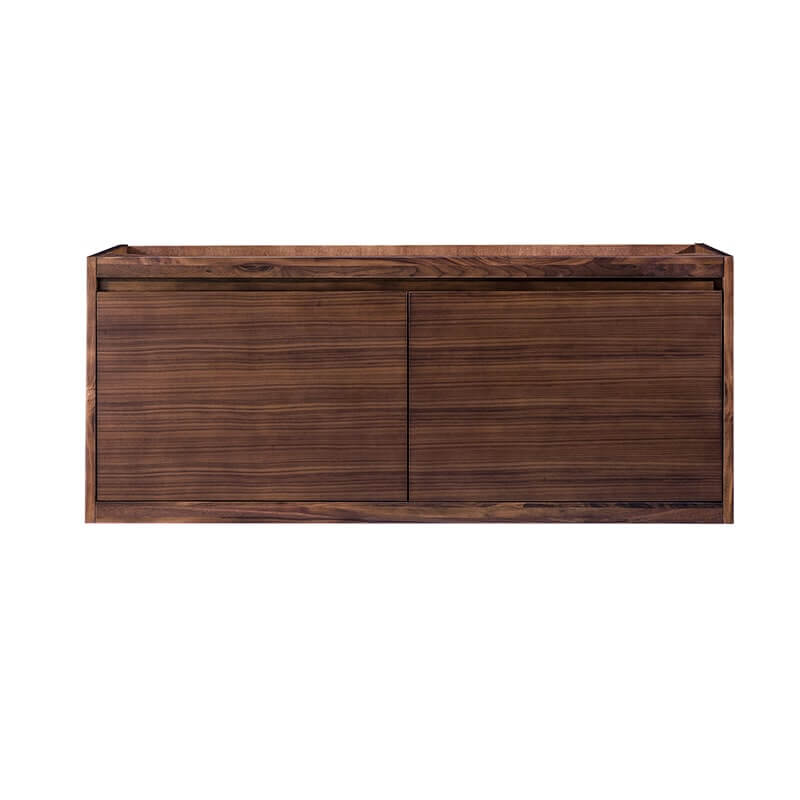 James Martin Mantova 47.3" Single Vanity in Mid Century Walnut Without Base Cabinet Only