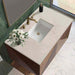 James Martin Marcello 36 inch Single Vanity in Siberian Silestone Top