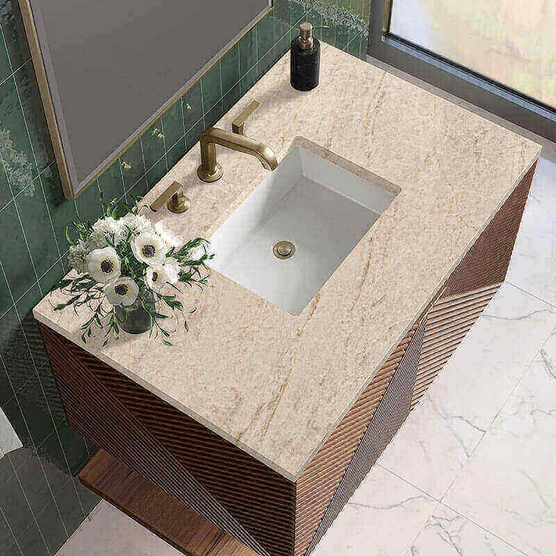 James Martin Marcello 36" Single Vanity in Tajnar Eclos Top