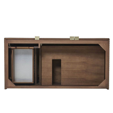 James Martin Marcello 48 Inch Single Vanity Chestnut Top View