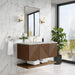 James Martin Marcello 48" Single Vanity Chestnut Corner View