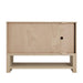 James Martin Marigot 48 Inch Single Vanity in Sunwashed Oak Back View
