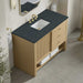 James Martin Marigot 48 Inch Single Vanity in Sunwashed Oak With Charcoal Soapstone Silestone Top