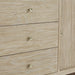 James Martin Marigot 72" Double Vanity in Sunwashed Oak Champagne Brass Knobs