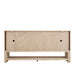 James Martin Marigot 72 Inch Double Vanity in Sunwashed Oak Back View