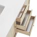 James Martin Marigot 72 Inch Double Vanity in Sunwashed Oak With Three Exterior Drawers and a Lower Integrated Shelf