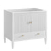 James Martin Myrrin 36 Inch Single Vanity Bright White Cabinet