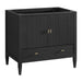 James Martin Myrrin 36 Single Vanity Carbon Oak Cabinet