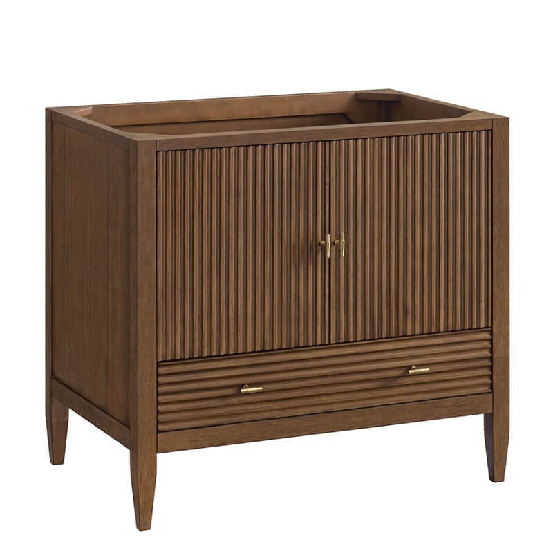 James Martin Myrrin 36" Single Vanity Century Walnut Cabinet