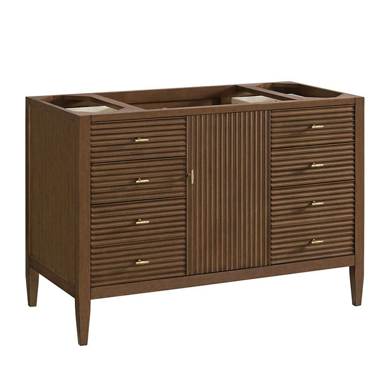 James Martin Myrrin 48" Single Vanity Century Walnut Cabinet