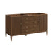James Martin Myrrin 60 Double Vanity Century Walnut Cabinet