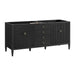 James Martin Myrrin 72 Double Vanity Carbon Oak Cabinet
