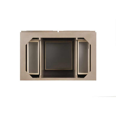 James Martin Portland 36 Inch Vanity Whitewashed Walnut Top View