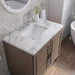 James Martin Portland 36" Single Vanity in Whitewashed Walnut With Carrara Marble Top