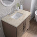 James Martin Portland 36" Single Vanity in Whitewashed Walnut With Tajnar Eclos Top