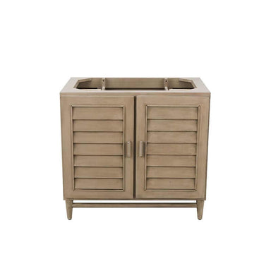 James Martin Portland 36 Single Vanity Whitewashed Walnut Cabinet