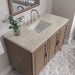 James Martin Portland 48 Inch Single Vanity in Whitewashed Walnut With Tajnar Eclos Top