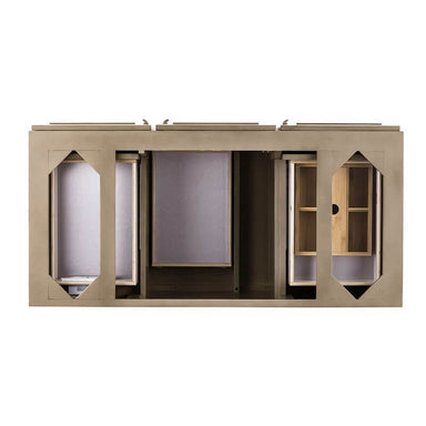 James Martin Portland 48 Inch Vanity Whitewashed Walnut Top View